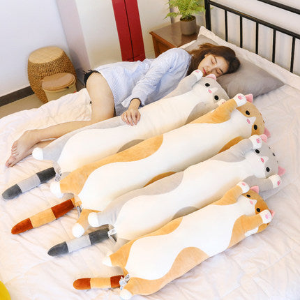 Cartoon Cat Bolster V1