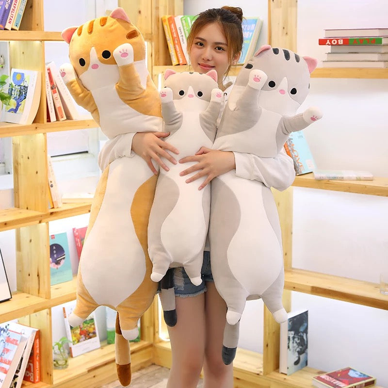 Cartoon Cat Bolster V1