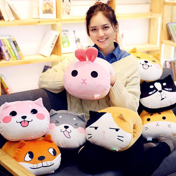 Cartoon Hand Warmer Pillow