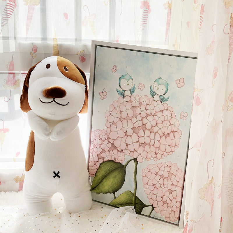 Cartoon Dog Bolster V1