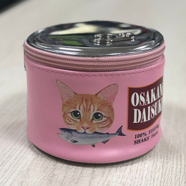 Canned-Cat-Food Shaped Beauty Pouch